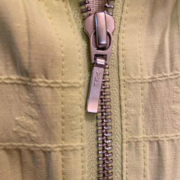 Christopher &  Banks Lime Green Jacket with roll up sleeves size Med - Picture 7 of 9